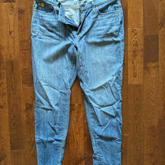 Second Yoga Jeans Women's Light Wash Skinny Jeans - Size 32 - Picture 2 of 4